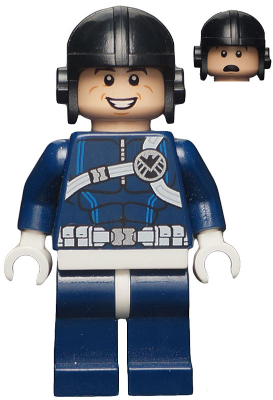 SHIELD Agent - White Hips and Hands