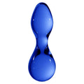 Chrystalino Seed Glass Dildo - Blue