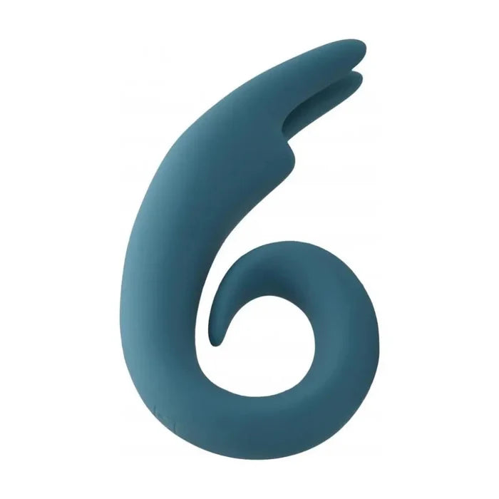 Mjuze The Lithe Flexible Rabbit Vibrator - Blue