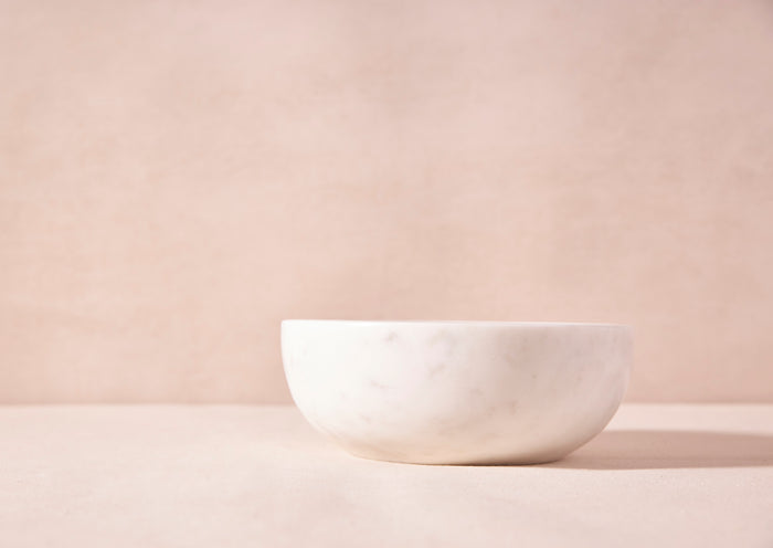 Simple Large Marble Bowl