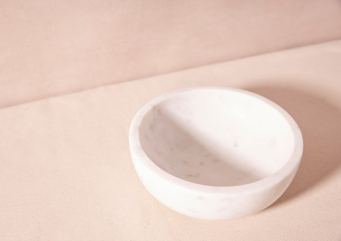 Simple Large Marble Bowl
