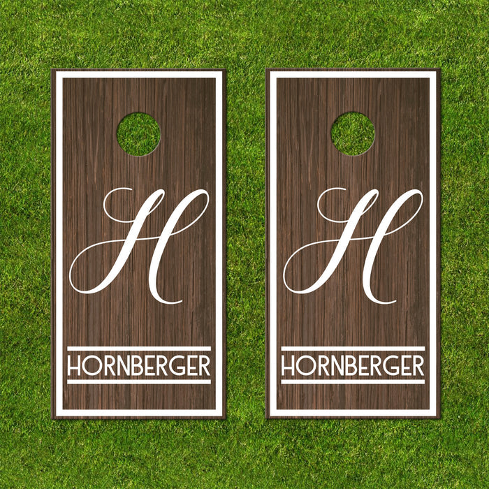 Last Name Monogram