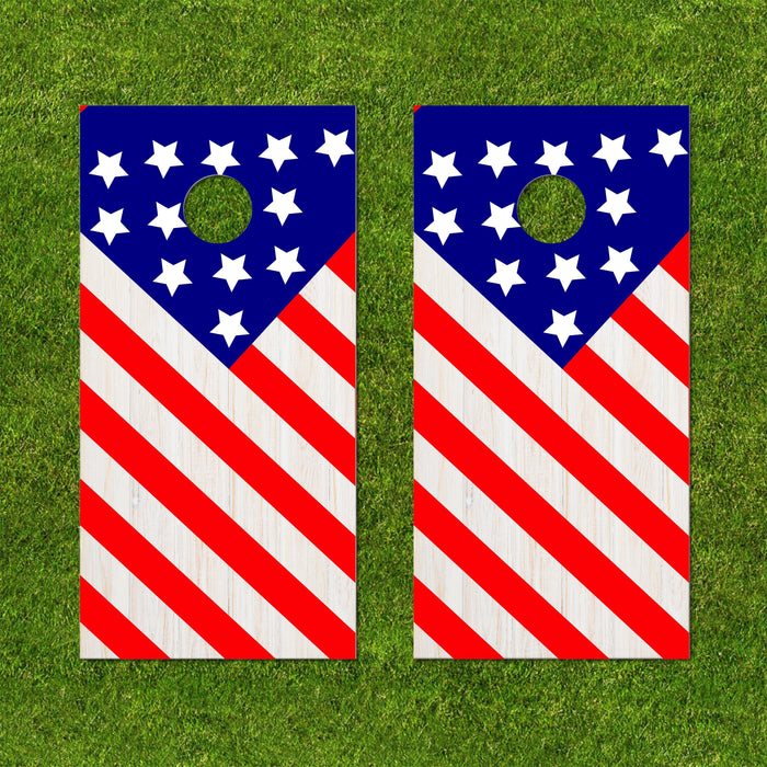 American Flag Diagonal