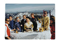 Ski Drink Cutting Board