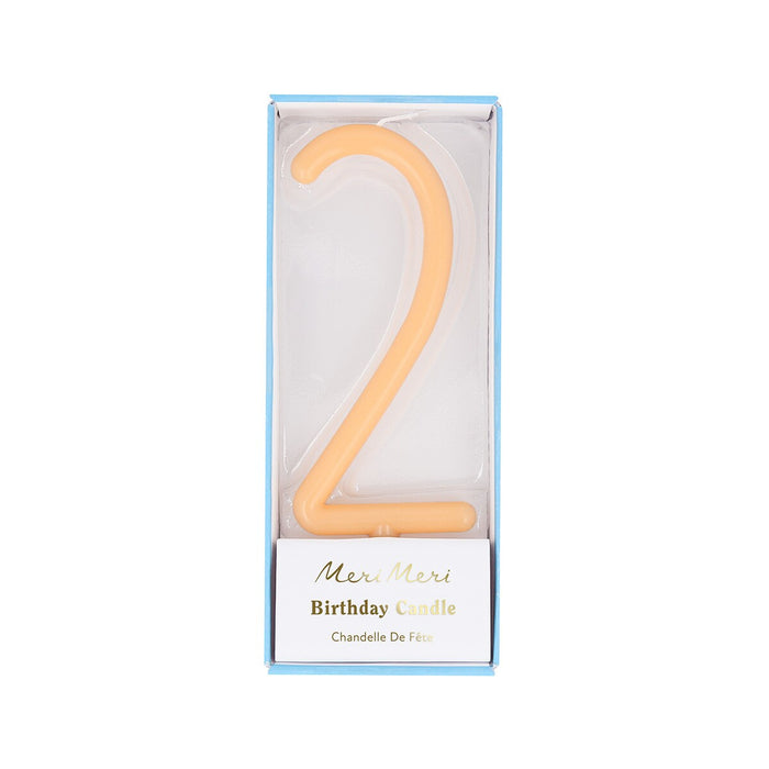 Slim Number Candles