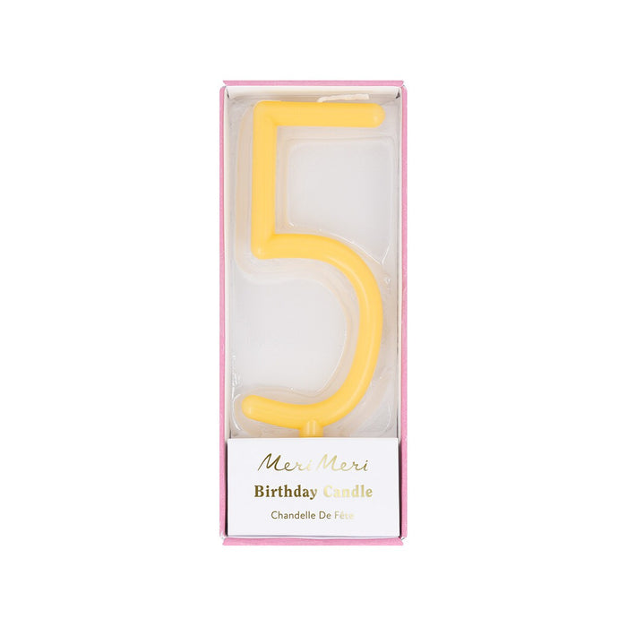Slim Number Candles