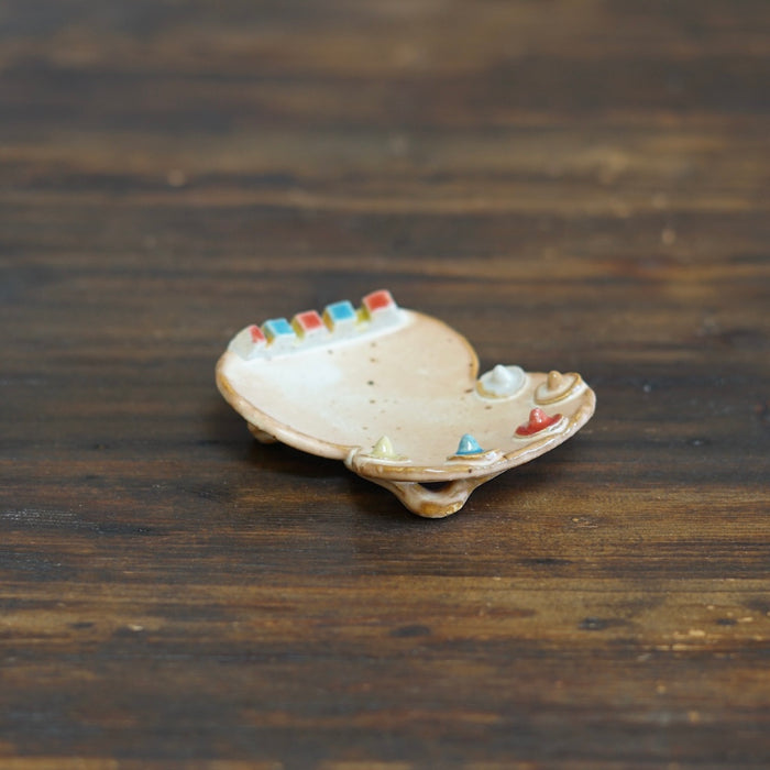 Small Abstract Plate #KB8A