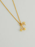 Small & Sweet Cherry Necklace