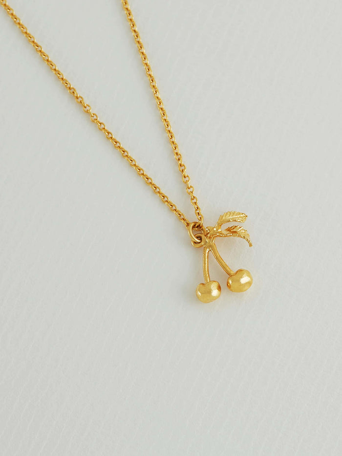 Small & Sweet Cherry Necklace