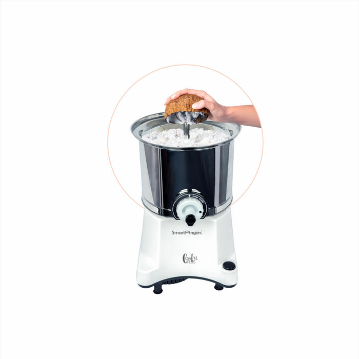 SmartFingers Coconut Scraper Attachment for Comfort Plus/Comfort Plus Mini Wet Grinder