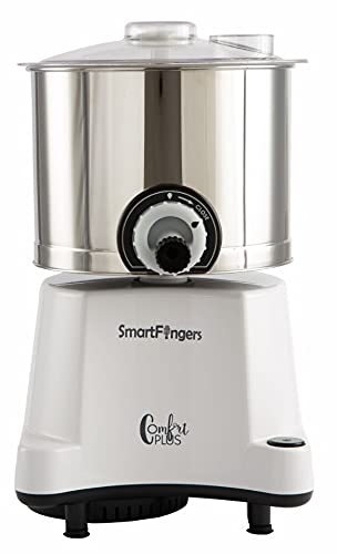 SmartFingers Comfort Plus Table Top Magic Wet Grinder with atta kneader and coconut scrapper
