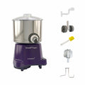SmartFingers W2 Comfort Plus 3 litre table top wet grinder violet front view