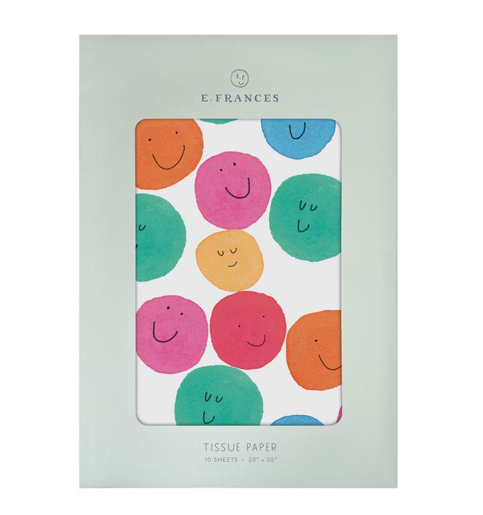 Smiley Tissue Paper  | Gift Wrap