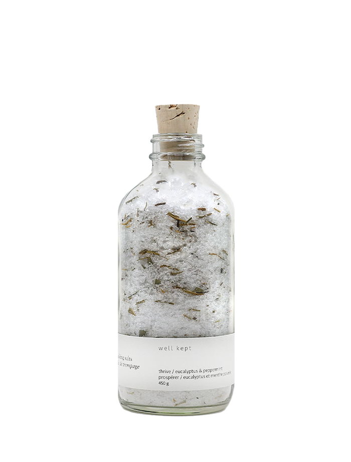 Soaking Salts - Thrive - 450g (all-natural, handmade)