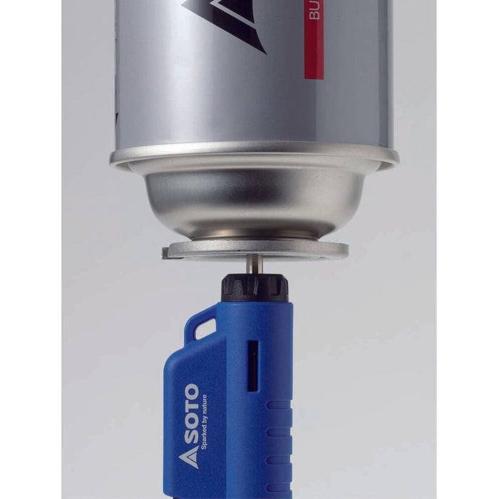 Soto Micro Torch Horizontal – Blue - Hill and Dale Outdoors