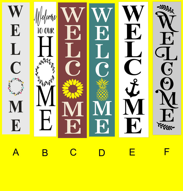 A Welcome with wreath