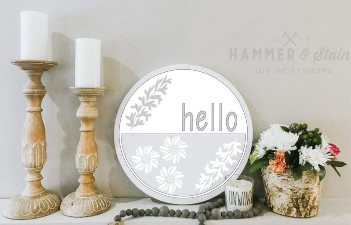 SPRING ROUNDS & DOOR HANGERS WORKSHOP