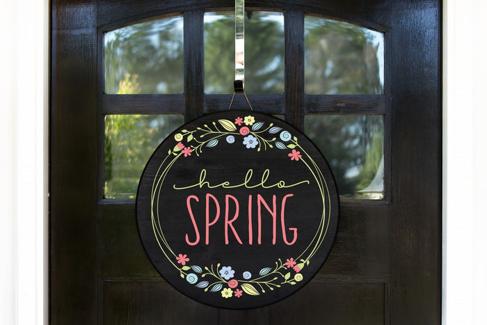 SPRING ROUNDS & DOOR HANGERS WORKSHOP