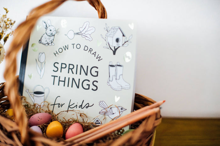 Spring Things: How to Draw Books for Kids (Easter Gifts)