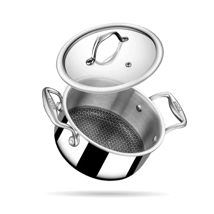 Stahl Artisan Hybrid Triply Stainless Steel Casserole with Lid