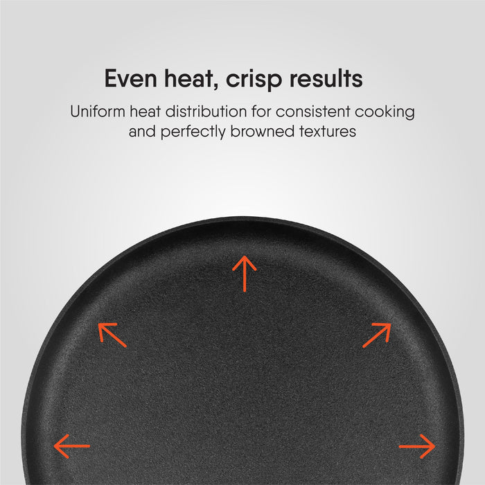 Stahl Blacksmith Cast Iron Dosa Tawa | Pre-Seasoned Induction Pan
