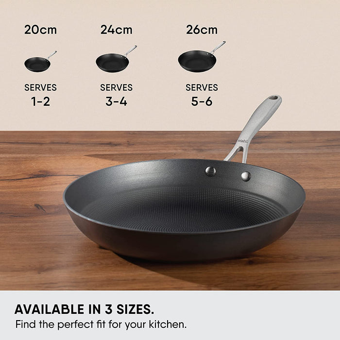 Stahl Blacksmith Hybrid Cast Iron Frypan Without lid