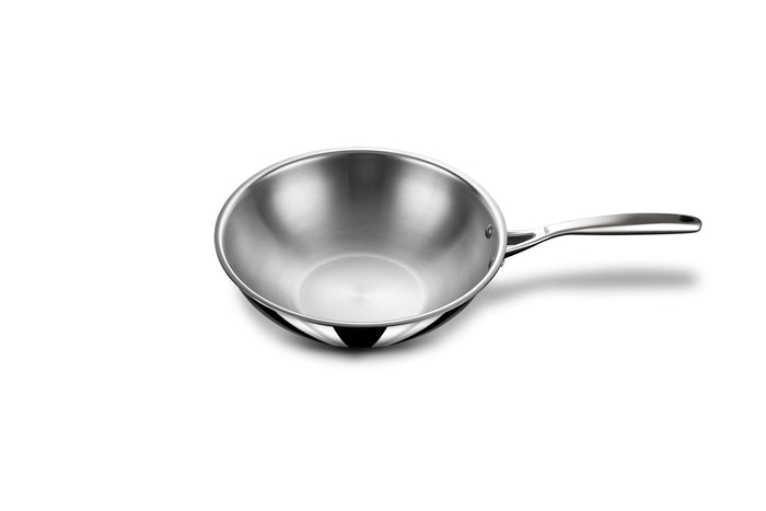 Stahl Stainless Steel Triply Artisan Deep Fry Pan