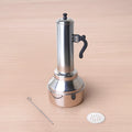 Stainless Steel Puttu Maker 1.2L , Premium Quality, 100% Toxin-free, Non-stick, Bakelite Handle, Induction & Gas