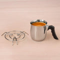 Stainless Steel Turkish Coffee Warmer 500ml / 900ml - Stay-Cool Handle, Induction Friendly, 100% Food-Safe