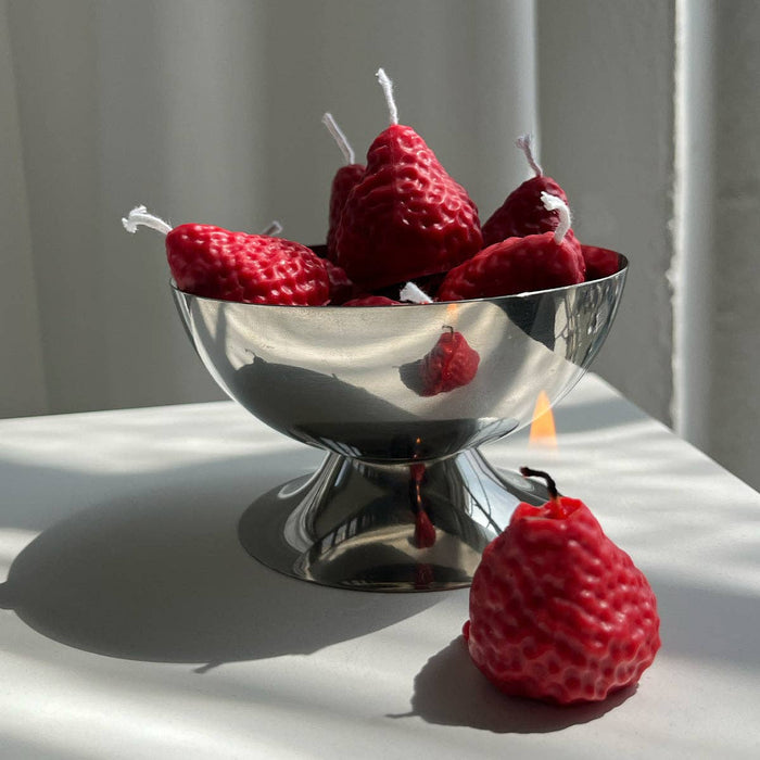 Strawberry Candles - 10 Pack