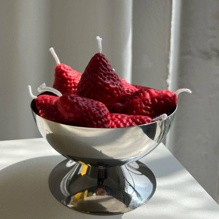 Strawberry Candles - 10 Pack