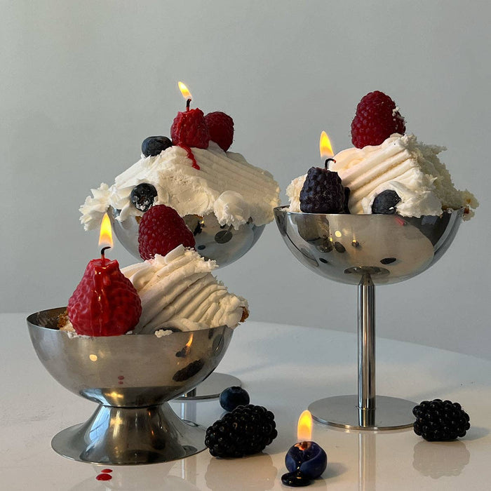 Strawberry Candles - 10 Pack