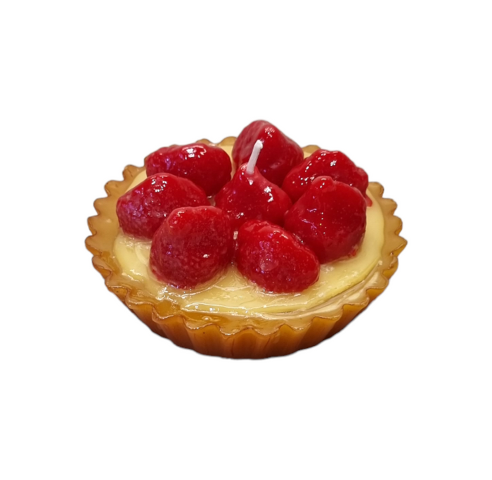 Strawberry Fruit Tart Candle