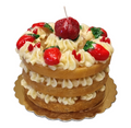Strawberry Triple Layer Cake Candle
