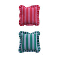 Striped Cotton Pillow, 2 Colors