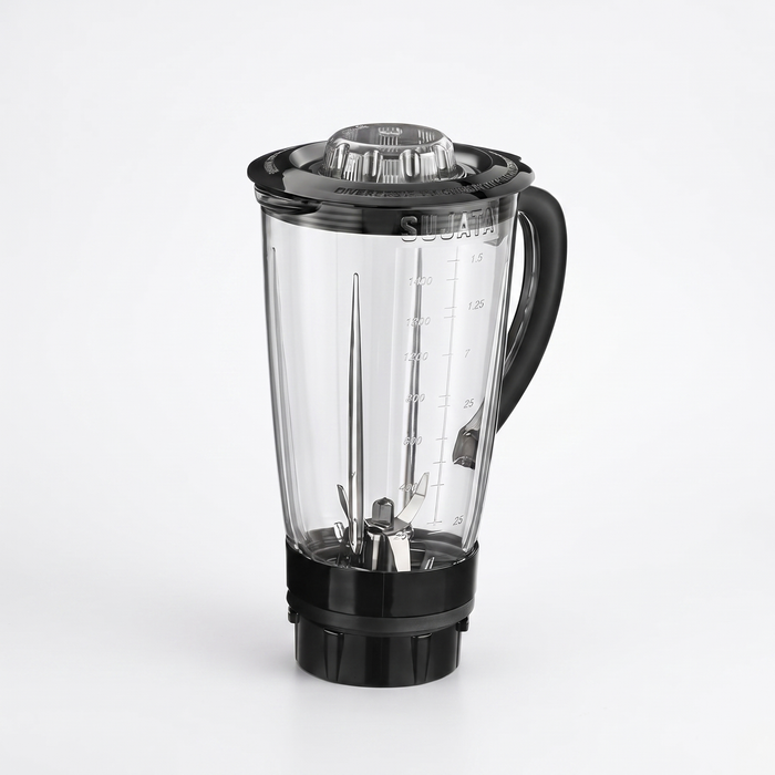 Sujata Original Plastic Juicer Jar 1750ml - Compatible with 900W Models Only