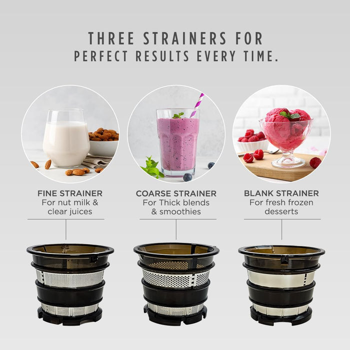 Cold press slow juicer by Sujata extracting nutrient-rich fresh juice