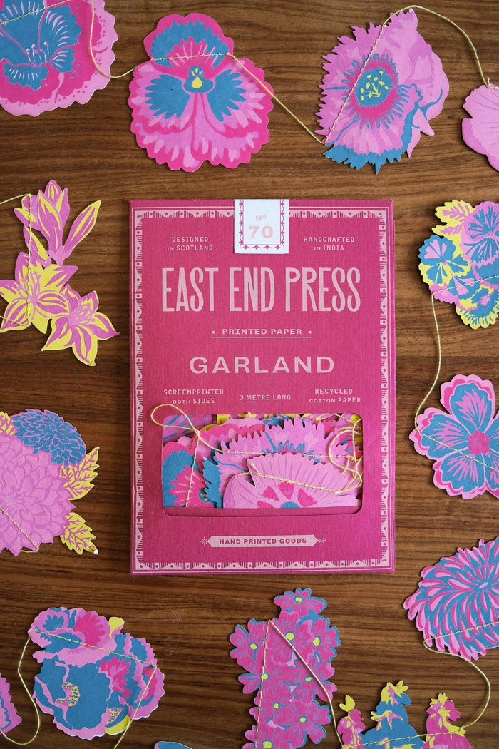 SUMMER GARDEN SEWN GARLAND