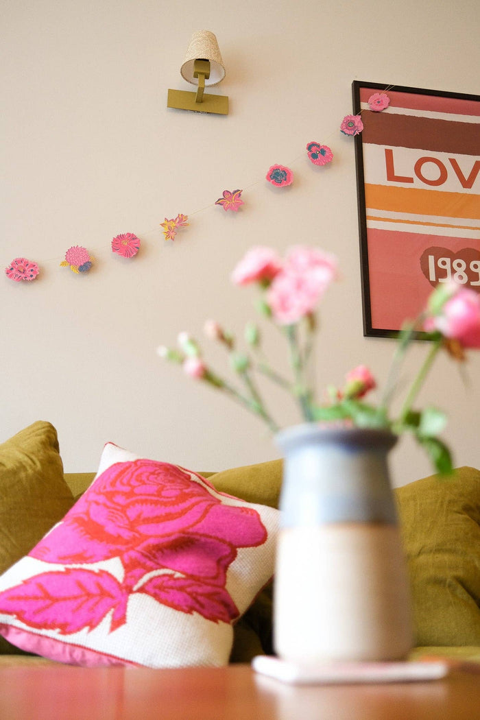 SUMMER GARDEN SEWN GARLAND