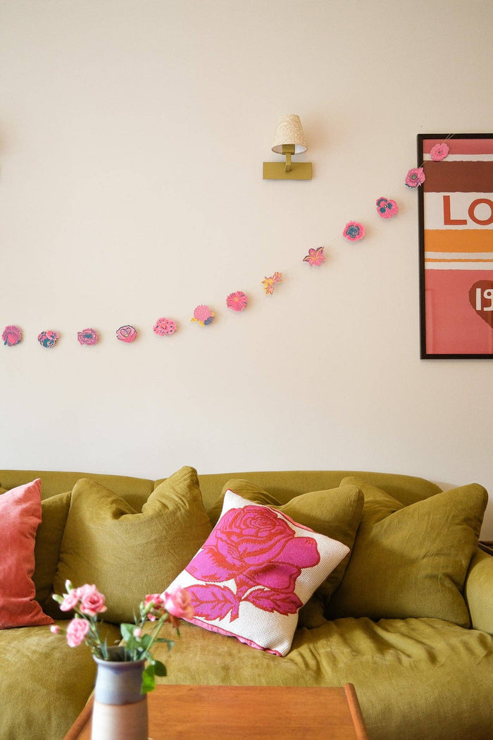 SUMMER GARDEN SEWN GARLAND