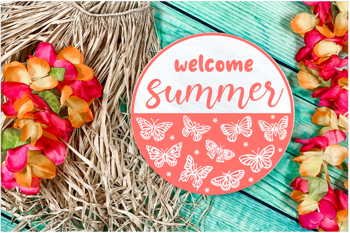 Welcome Summer Butterfly