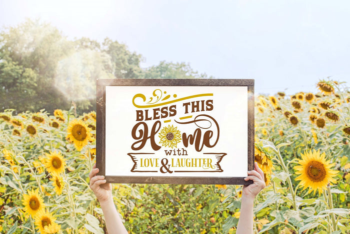 Bless This Home 12" x 18" Framed