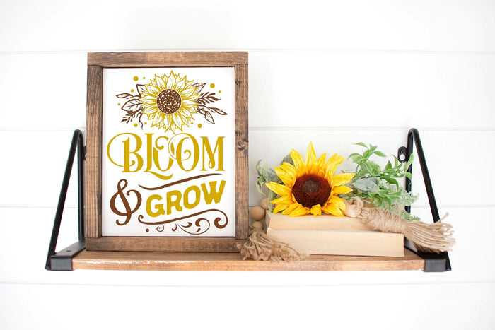 Bloom & Grow 12" x 14" Framed