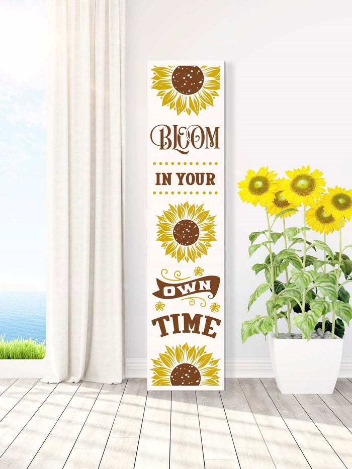 Bloom in Your Own Time 4' Leaner