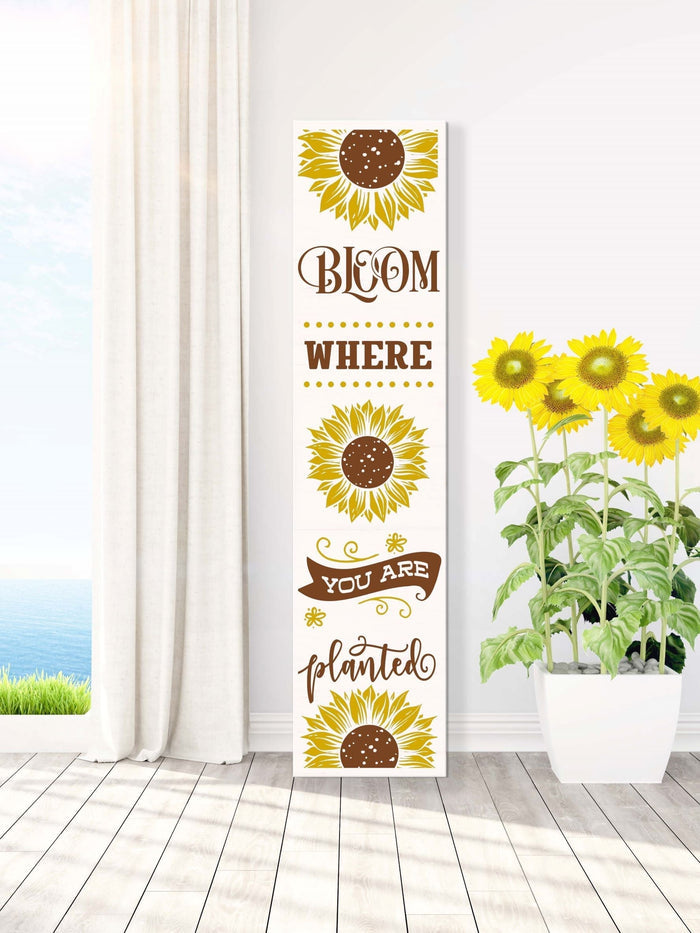 Bloom Where You Are Planted 4' Leaner