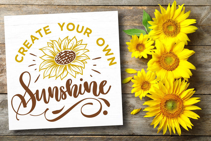Create Your Own Sunshine 12" Square