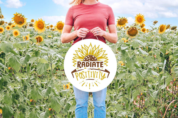 Radiate Positivity 18" Round