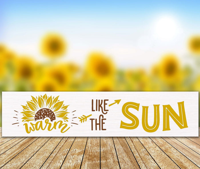 Warm Like the Sun 24" Plank
