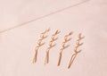 Swirly Candles - Gold
