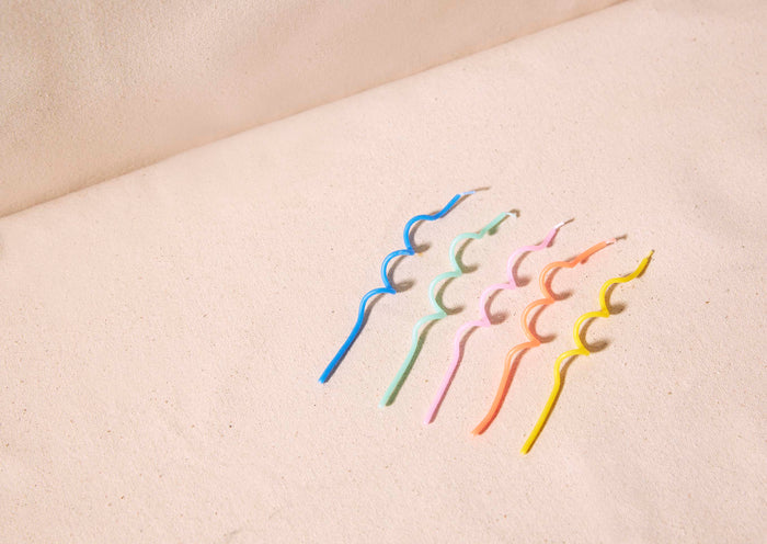 Swirly Candles - Multi
